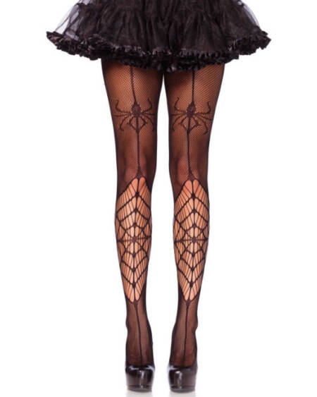 LEG AVENUE - ITSY BITSY SPINNENSTRUMPFHOSE