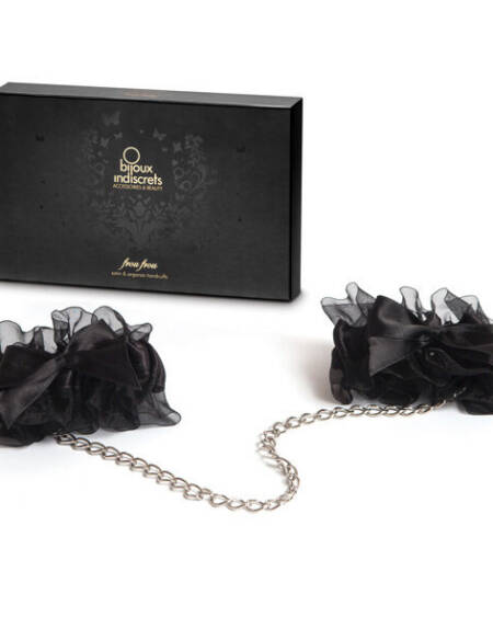 BIJOUX - INDISCRETS FROU FROU ORGANZA-HANDSCHELLEN