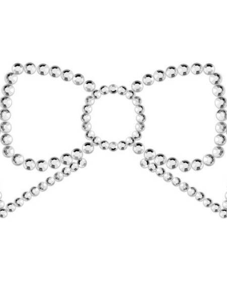 BIJOUX - MIMI BOW SILBERNE NIPPELABDECKUNGEN