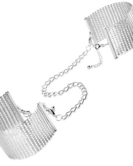 BIJOUX - DÉSIR MÉTALLIQUE SILBERMETALLISCHE HANDSCHELLEN