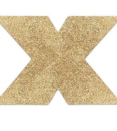 BIJOUX - INDISCRETS FLASH CROSS GOLD NIPPELABDECKUNGEN