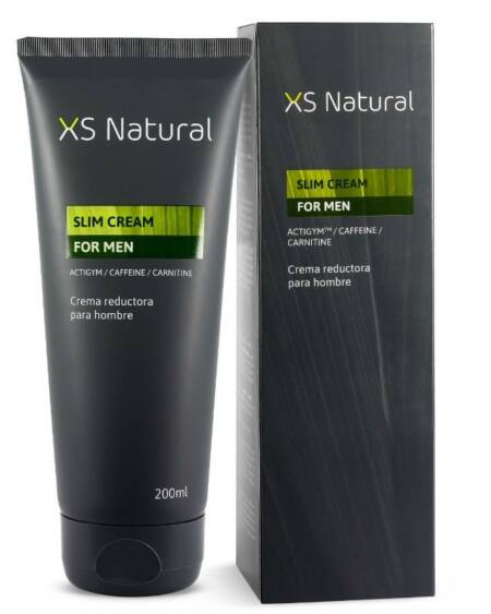 500 COSMETICS - XS NATÜRLICHE CREME FÜR MÄNNER. SLIMMING CREME UND FETTBRENNER, UM ABDOMEN FETT ZU REDUZIEREN