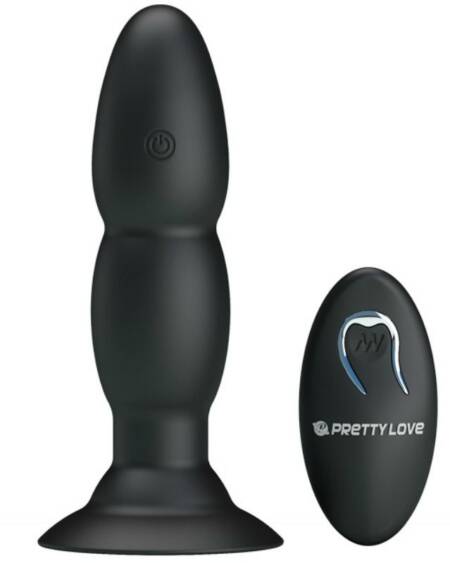 PRETTY LOVE - PLUG VIBRATOR UND ROTATION DURCH FERNBEDIENUNG