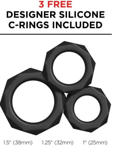 PDX ELITE - VIBRIERENDER STROKER MIT HAHNKOMPRESSOR