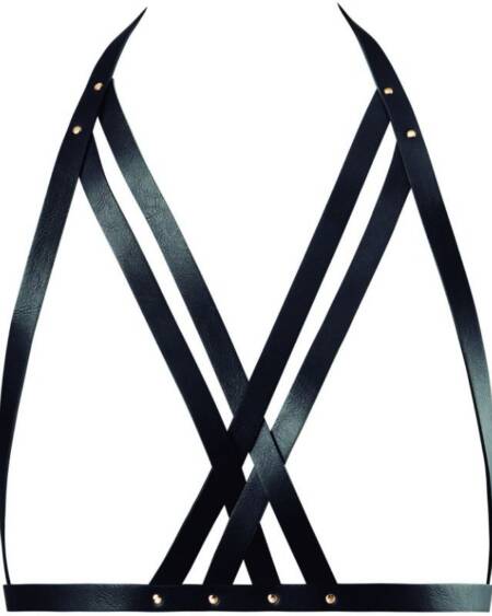 BIJOUX INDISCRETS MAZE - HALTER-BH-HARNESS SCHWARZ