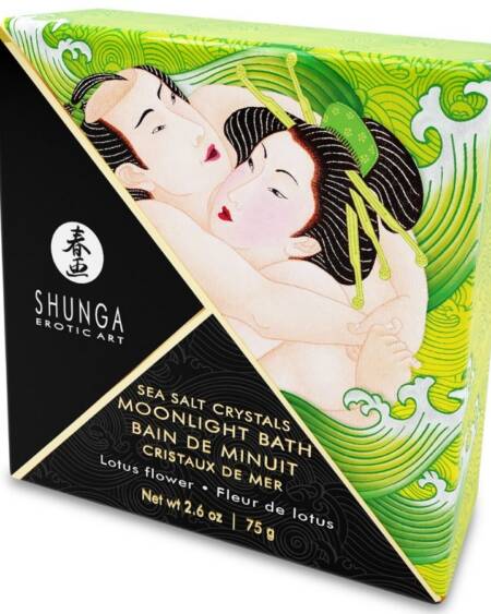 SHUNGA - BAD ODER SALZE MIT LOTUSGESCHMACK 75 GR