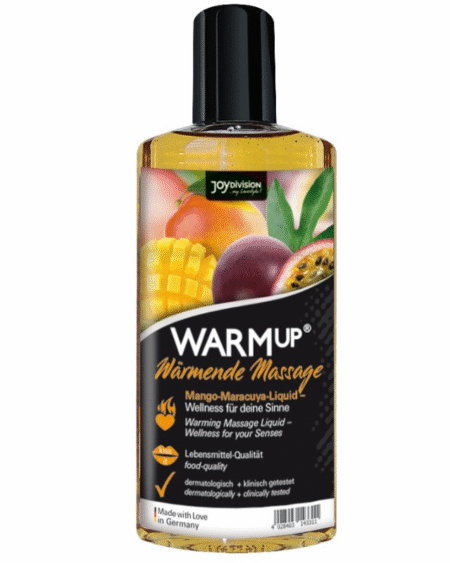 JOYDIVISION AQUAGLIDE - WARMUP MANGO- UND MARACUYA-MASSAGEÖL 150 ML