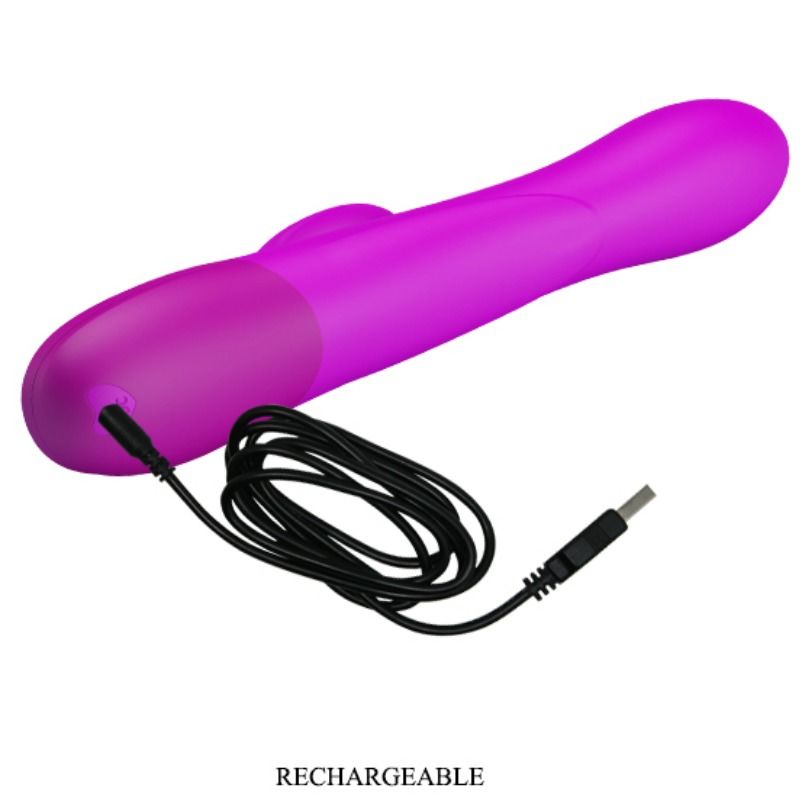 PRETTY LOVE - DEMPSEY WIEDERAUFLADBARER AUFBLASBARER VIBRATOR – Bild 8