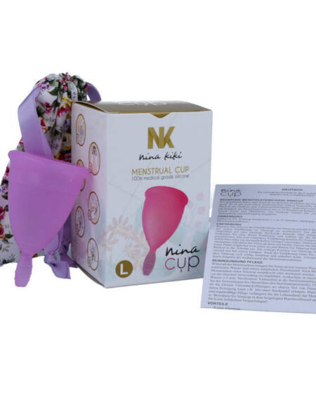 NINA KIKÍ - MENSTRUAL CUP LILA - GRÖSSE L