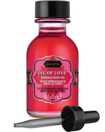 KAMASUTRA - SPEISEÖL - ERDBEER 22 ML