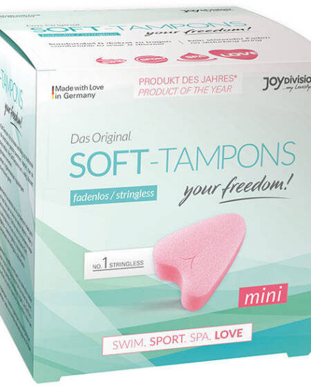 JOYDIVISION SOFT-TAMPONS - ORIGINAL WEICHE TAMPONS MINI 3 UDS