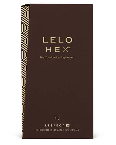 LELO - HEX KONDOME RESPECT XL 12 PACK