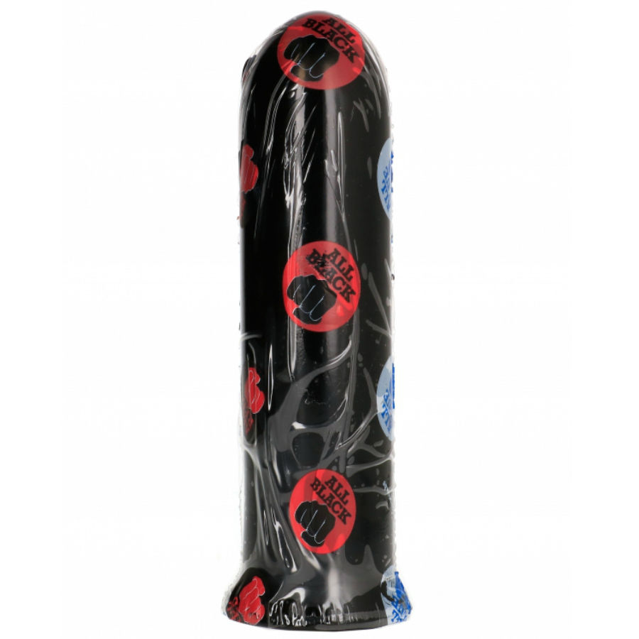 ALL BLACK - DILDO SCHWARZ 19 CM – Bild 2