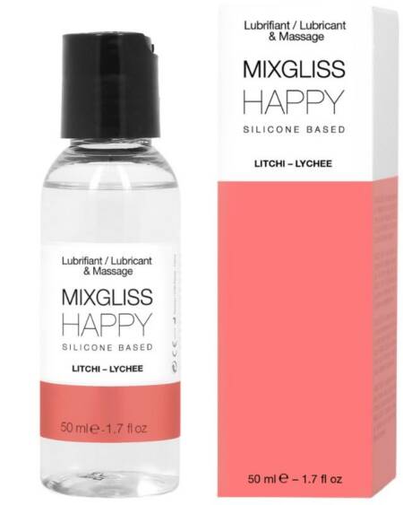 MIXGLISS - HAPPY LITCHI SILIKON-SCHMIERMITTEL 50 ML