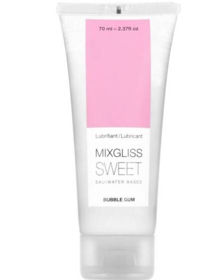 MIXGLISS - SCHMIERMITTEL AUF WASSERBASIS GUM-GESCHMACK 70 ML