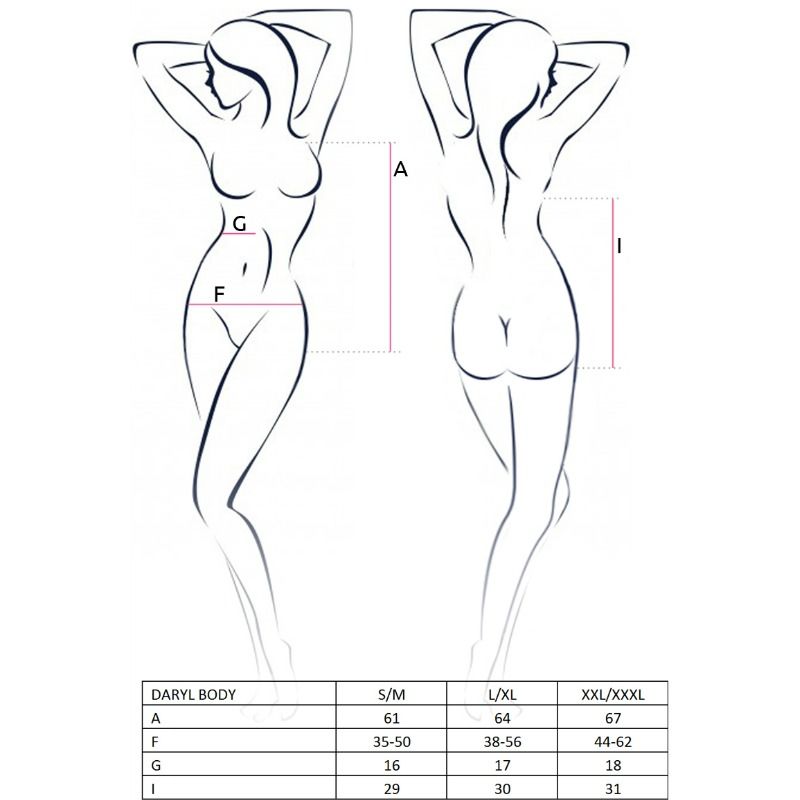 PASSION - WOMAN DARYL TEDDY SCHWARZ GRÖSSE L/XL – Bild 3