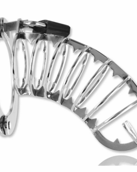 METAL HARD - PENISKFIG MIT SICHERHEITSSCHLOSS 14 CM