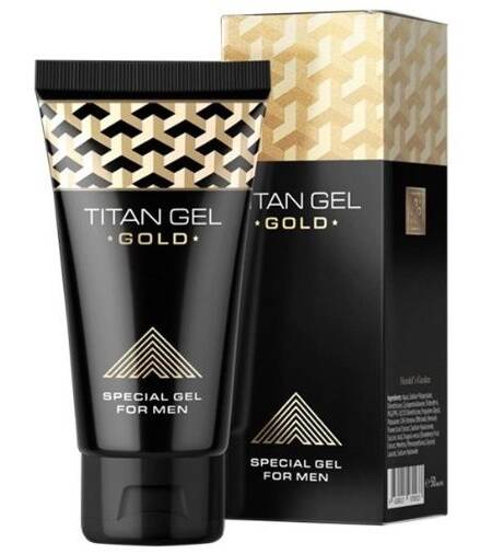 TITAN GEL - GOLD PENIS ERHÖHUNG 50ML