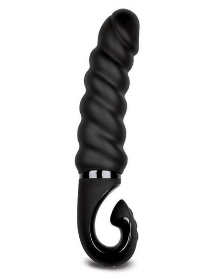 G-VIBE - G-JACK 2 - SCHWARZER VIBRIERENDER DILDO