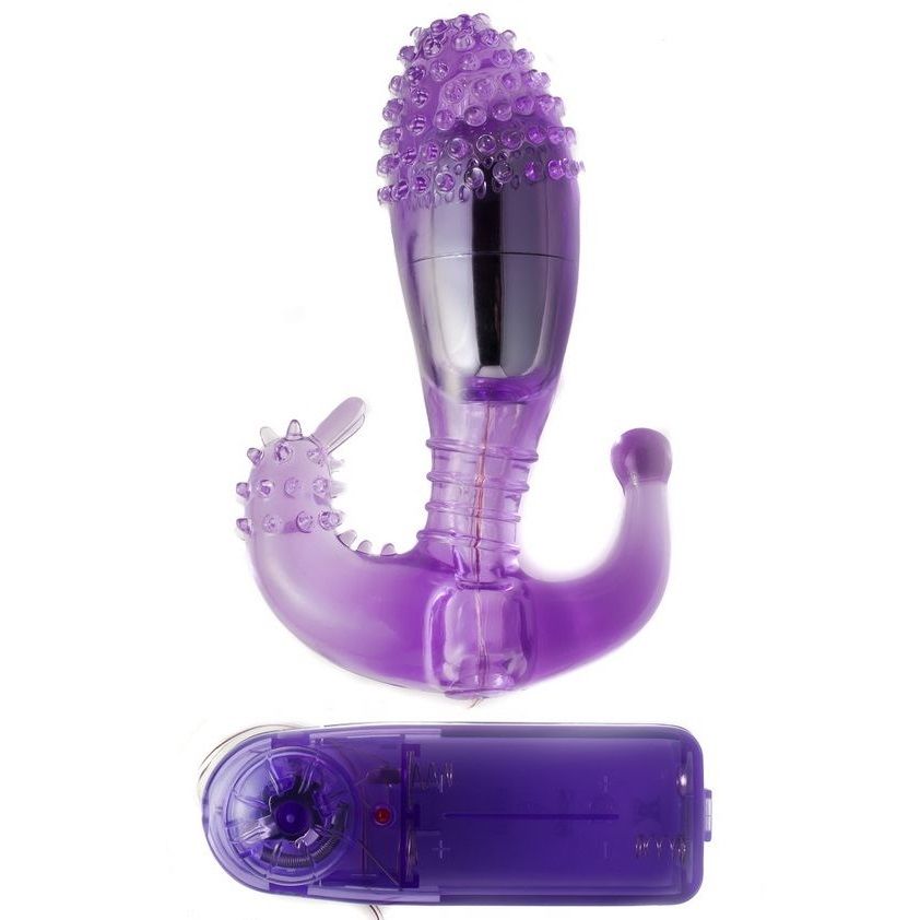 BAILE - FLIEDERFARBENER VAGINAL UND ANALSTIMULATOR MIT VIBRATION – Bild 2