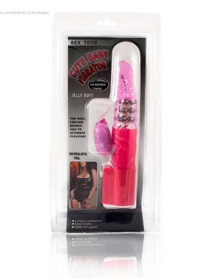 BAILE - ROSA KANINCHEN-ROTATOR MIT SUPERSTIMULATOR