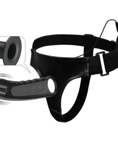 PRETTY LOVE - MARVIN STRAP-ON MIT VIBRATION UND HOHLDILDO