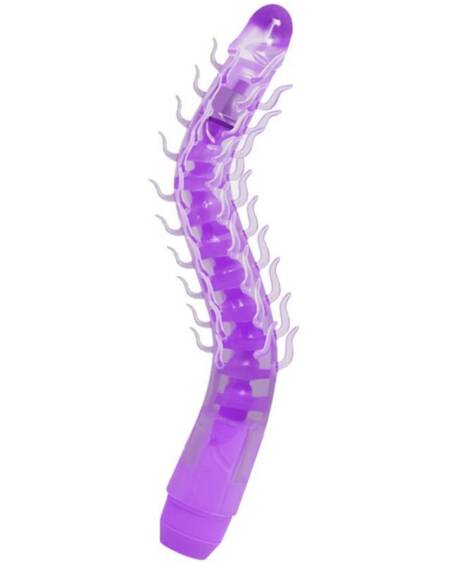 BAILE - FLEXI VIBE SENSUAL SPINE BIEGBARER VIBRIERDILDO FLIEDER 23.5 CM