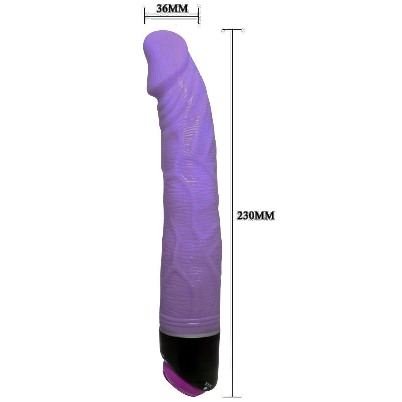 BAILE - ADOUR CLUB REALISTISCHER VIBRATOR 23 CM FLIEDER – Bild 3