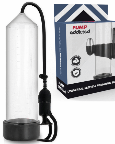 PUMP ADDICTED - TRANSPARENTER VIBRATOR RX5