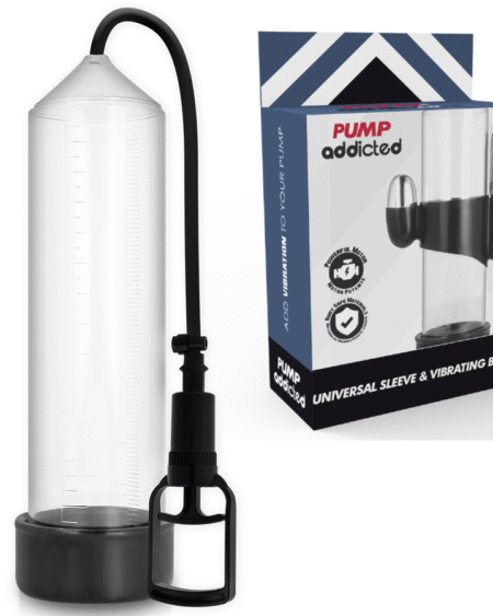 PUMP ADDICTED - TRANSPARENTER VIBRATOR RX7
