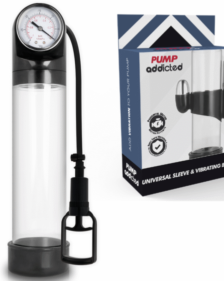 PUMP ADDICTED - TRANSPARENTER VIBRATOR RX9