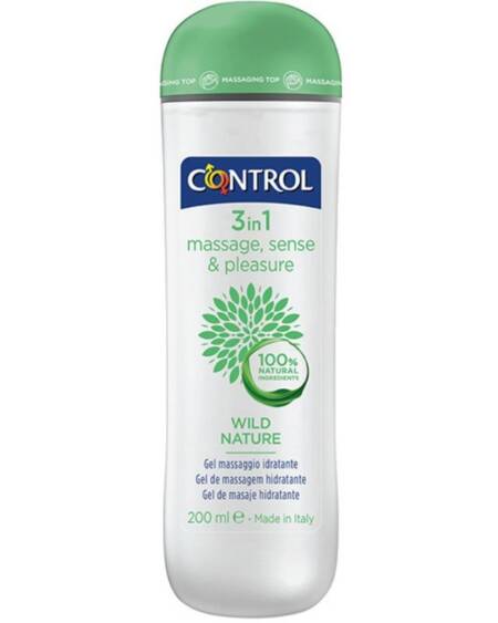 CONTROL - WILD NATURE MASSAGEGEL 3 IN 1 200 ML