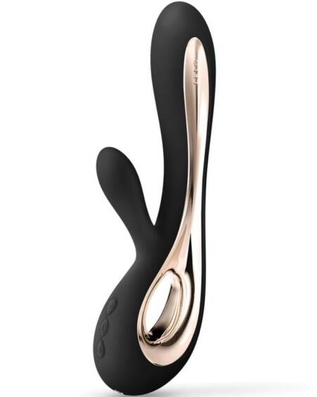LELO - SORAYA 2 SCHWARZER KANINCHENVIBRATOR