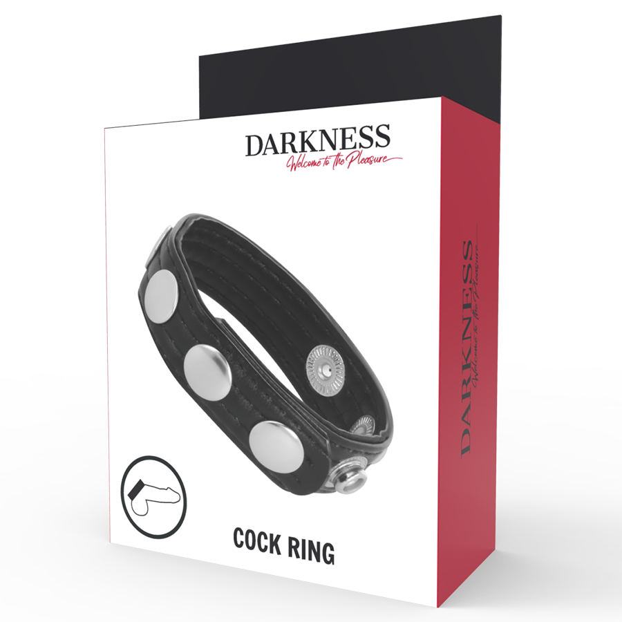 DARKNESS - LEDER-EREKTIONSRING – Bild 4