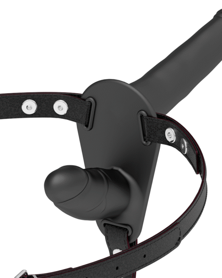 FETISCH DEVOT HARNESS - DOPPELTE PENETRATION SCHWARZ