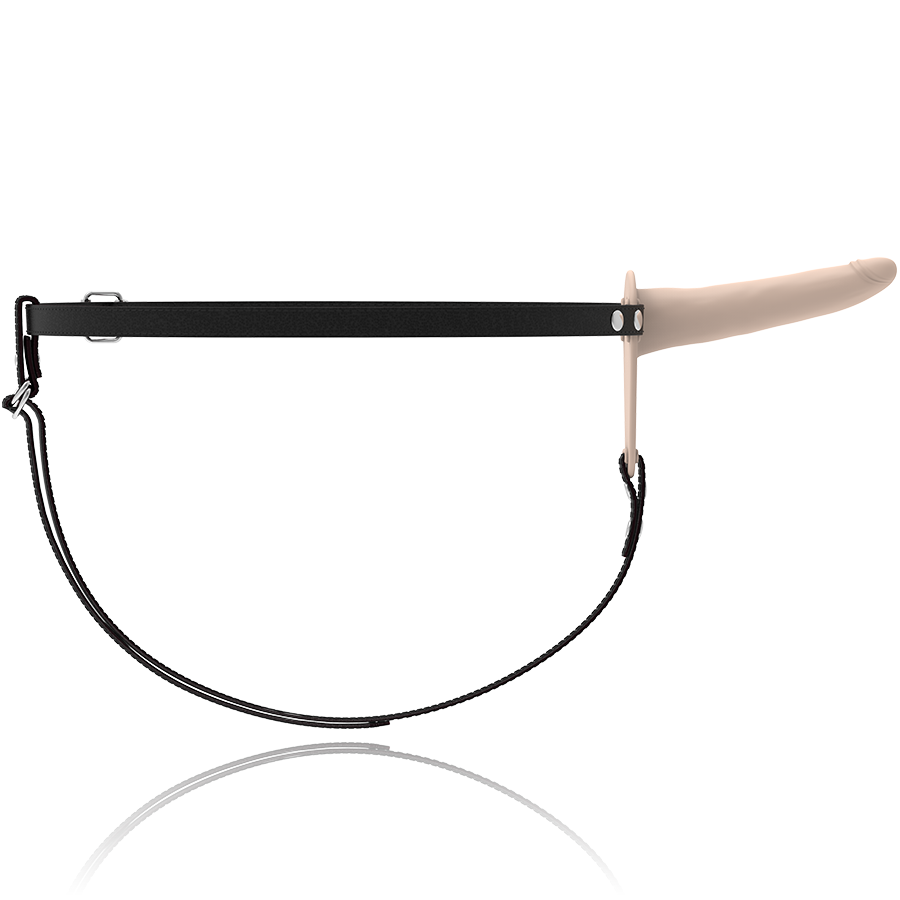 FETISH SUBMISSIVE HARNESS - SILIKON HAUTFARBE 15 CM – Bild 3