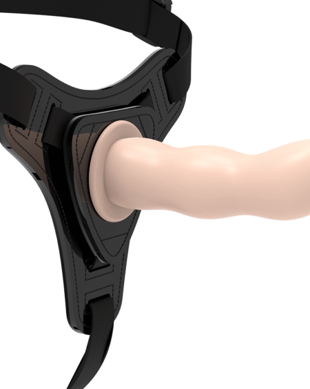 FETISH SUBMISSIVE HARNESS - SILIKON-FLEISCH-G-SPOT 12,5 CM