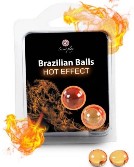 SECRETPLAY - BRASILIANISCHE BÄLLE WÄRMEFFEKT 2 EINHEITEN