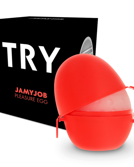 JAMYJOB - EGG MASTURBATOR SCHWARZE VERSION DISKRETT