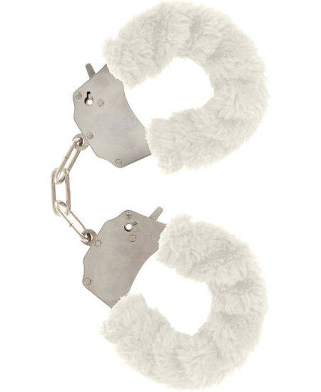 TOYJOY - FURRY FUN CUFFS BONDAGE WEISS
