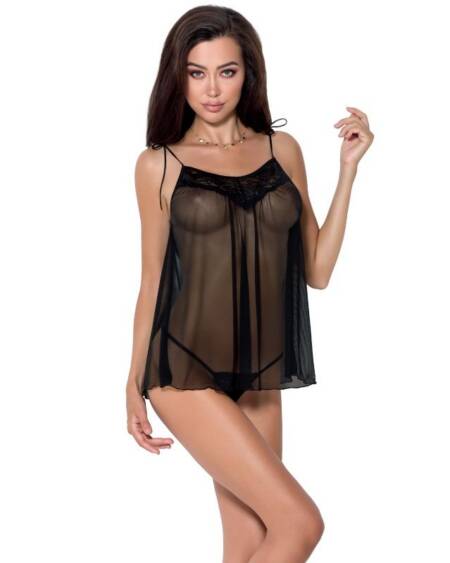 PASSION - WOMAN MELANIA CHEMISE L/XL