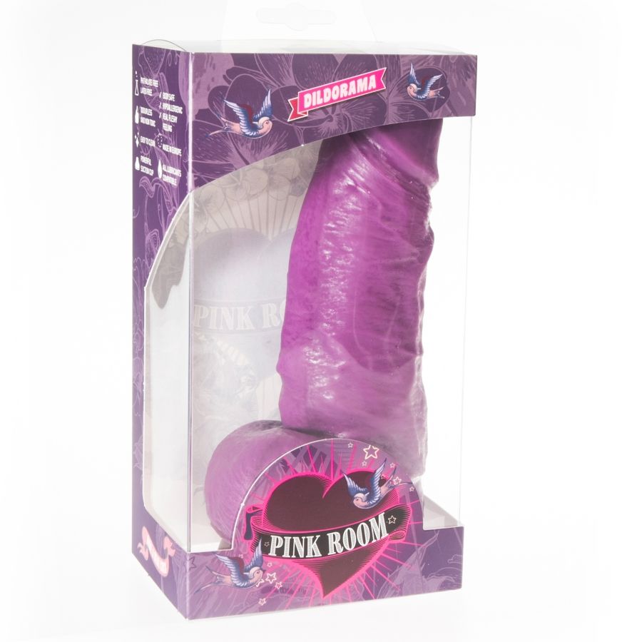 PINK ROOM - DAYAN REALISTISCHER DILDO LILA 17 CM – Bild 2