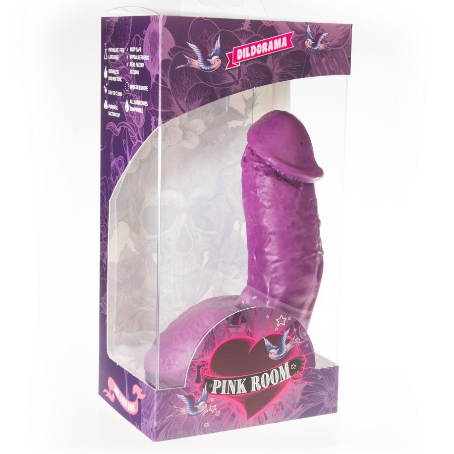 PINK ROOM - ELIAN REALISTISCHER DILDO LILA 17,5 CM – Bild 2