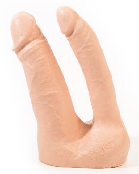 PINK ROOM - ARTHUS REALISTISCHER DOPPELDILDO FLEISCH 17CM/15,5CM