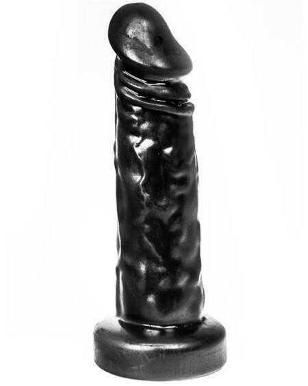HUNG SYSTEM - REALISTISCHER DILDO SCHWARZ FARBE JIMMY 27 CM
