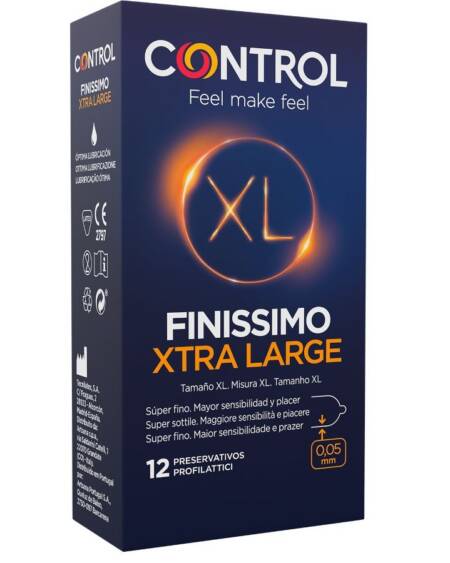 CONTROL - FINISSIMO XL KONDOME 12 EINHEITEN