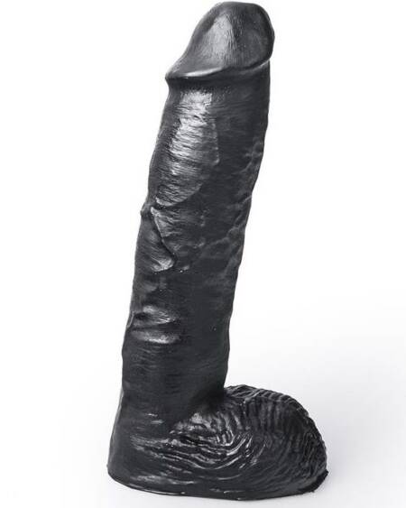 HUNG SYSTEM - REALISTISCHER DILDO SCHWARZ FARBE MICKEY 24 CM