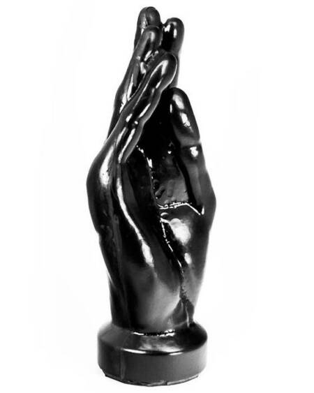 HUNG SYSTEM - HELLO ANAL PLUG SCHWARZE FARBE 23,7 CM