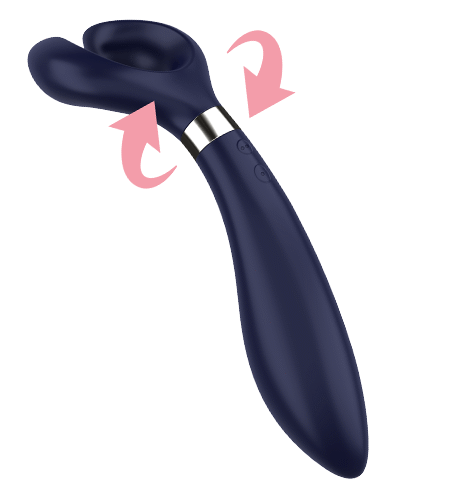 SATISFYER - ENDLESS FUN MULTI VIBRATOR 3 BLAU