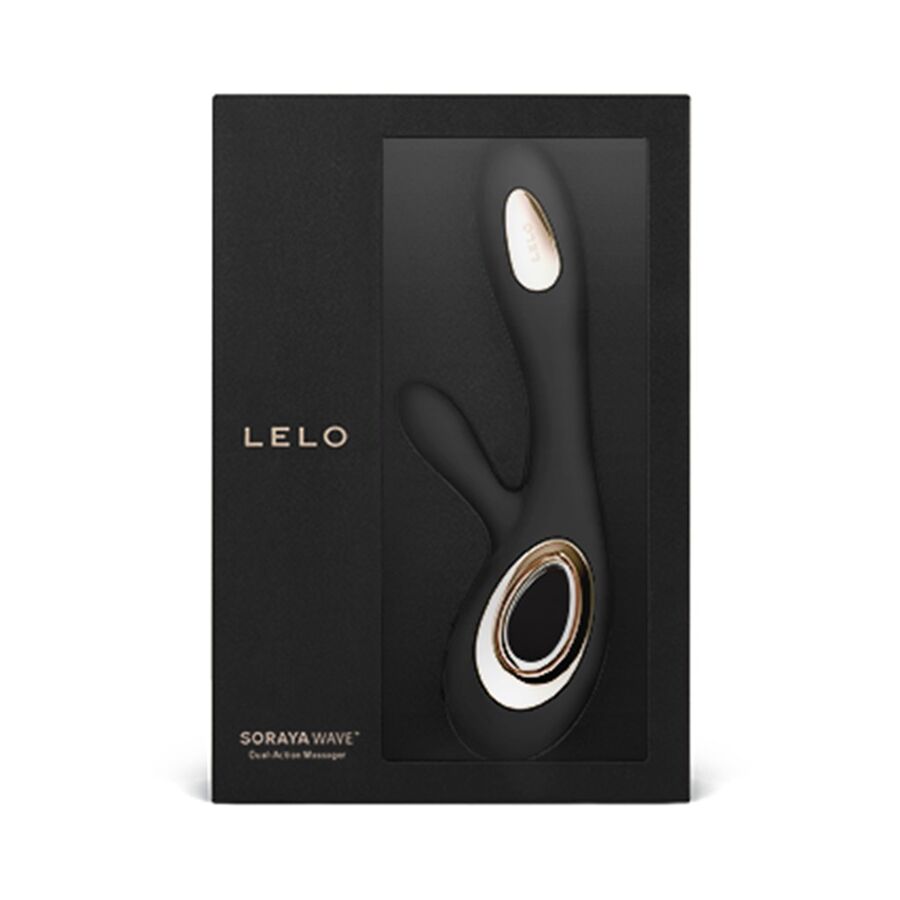 LELO - SORAYA WAVE VIBRATOR KANINCHEN SCHWARZ – Bild 3